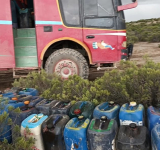 Militares del CEO-LCC recuperan 1.000 litros de diésel en Charaña