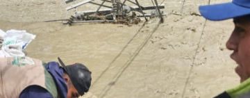 Arce expresa su consternación por lluvias que cusan desastres en La Paz
