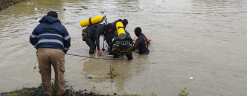 Buzos especializados hallan el cuerpo del niño desaparecido
