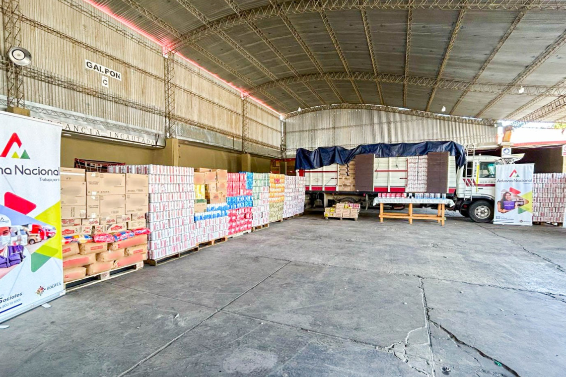 “La Aduana Nacional dispuso 908 toneladas para Subasta Pública en la gestión 2023”