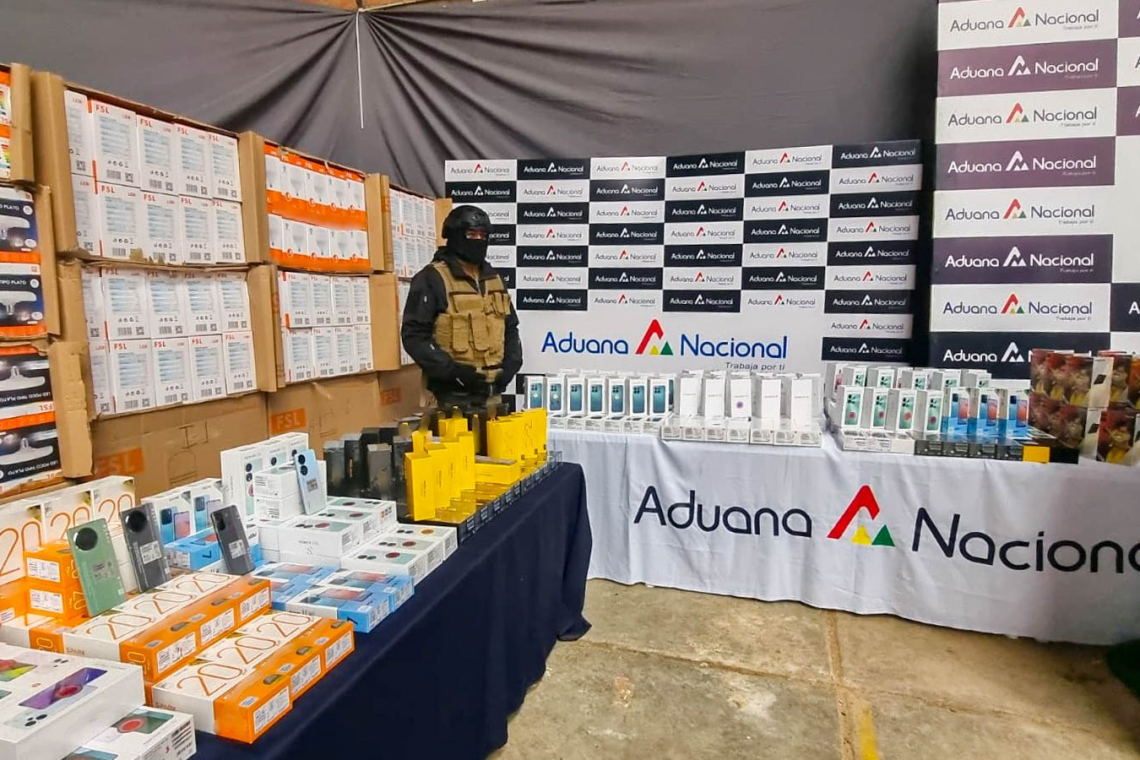 Aduana de Oruro comisa mercancía de contrabando por más de Bs 7,2 millones 