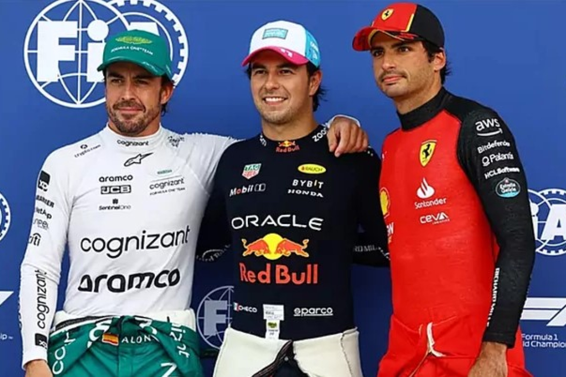 Todos en la Fórmula 1 'despiden' a Checo Pérez de Red Bull