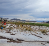 Defensa Civil verifica efectos de granizada en zona andina de Cochabamba