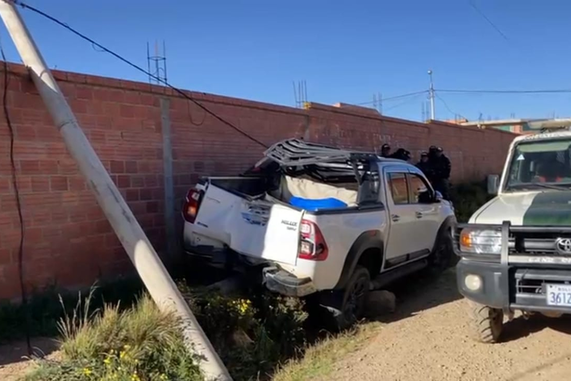 Tras presunto enfrentamiento en Ventilla dos vehículos se interceptaron