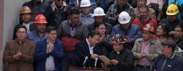 Gobierno y COB acuerdan incremento del 3% al básico y de 5,85% al mínimo nacional