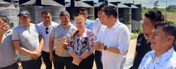 Gobierno entrega ayuda en insumos a 22 municipios de Santa Cruz