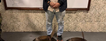 Capturan a sujeto que transportaba clorhidrato en llanta de vehículo