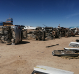 Aduana prepara subasta ecológica de 40 toneladas de partes de vehículos