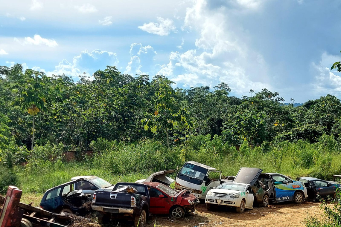 Aduana dispone 59,6 toneladas de partes de vehículos para subasta ecología
