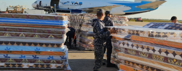 Brasil recibe 70 toneladas de ayuda humanitaria procedente de Bolivia