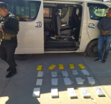 Descubren clorhidrato en “macaco” de transporte público