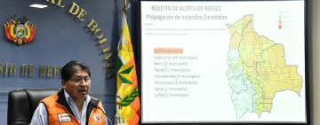 Alerta Naranja por riesgos de incendio, hay 2.992 focos de calor