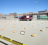 Operativo policial intercepta 317 kilos de marihuana en carretera Challapata-Uyuni