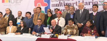 Encuentro Multipartidario acuerda la suspensión de las primarias y deja al Legislativo tramitar la ley