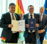 La Haya: Bolivia sella con Eurojust fortalecer lucha contra el crimen transnacional