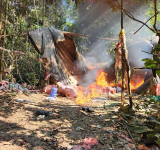 En el Chapare encuentran 27 fábricas móviles y secuestran 122 kilos de droga