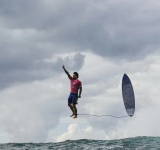 Habló el fotógrafo que tomó una histórica foto en los Juegos Olímpicos de París 2024: “Estaba preparado”
