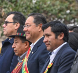 Arce plantea referéndum sobre subvención de carburantes y reelección presidencial