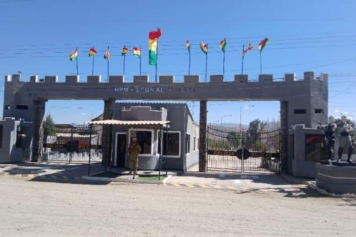 Ministerio de Defensa mejora infraestructura militar en Cochabamba