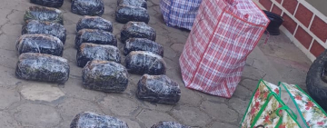 Colombiano cae con 34 kilos de marihuana en Chuquisaca