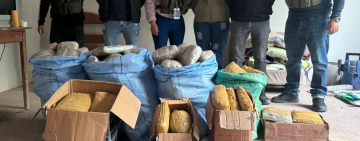 En frontera con Brasil caen tres personas con 83 kilos de marihuana