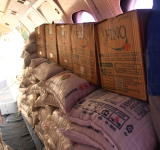 Gobierno ayuda a los afectadas por incendios y humareda en Pando 