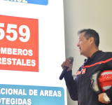 Expertos de Brasil y Chile maquinan tareas contra incendios e instalar campamentos