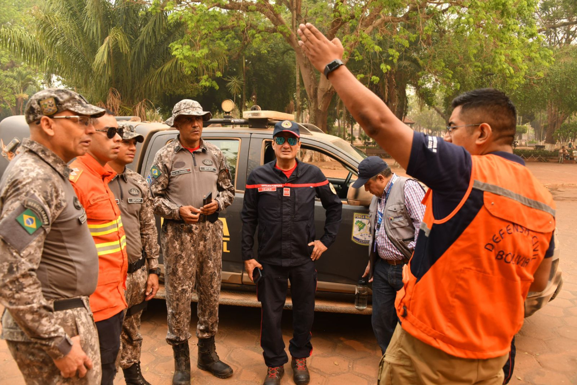 Bomberos de Brasil y Bolivia mitigan incendios, se sumaran otros países