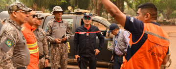 Bomberos de Brasil y Bolivia mitigan incendios, se sumaran otros países