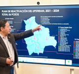 YPFB desarrolla 56 proyectos exploratorios para revertir la declinación en la producción de hidrocarburos