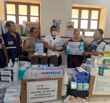 Gobierno entrega medicamentos para atención a afectados por la humareda