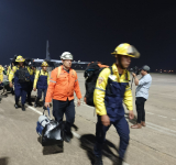 Bomberos venezolanos llegan a Trinidad para mitigar incendios 