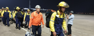 Bomberos venezolanos llegan a Trinidad para mitigar incendios 