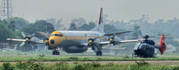 En marcha Plan “Guardián” para combatir por aire contra incendios forestales