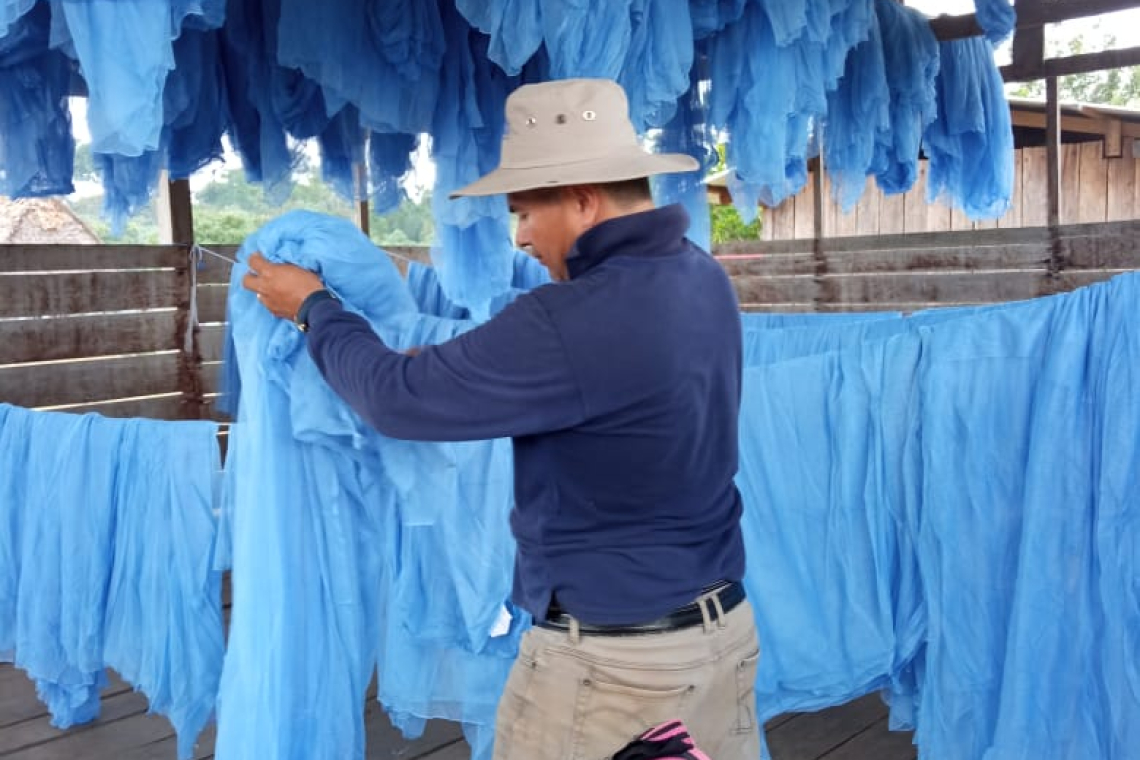 Se distribuye 115.000 mosquiteros para prevenir la Malaria en Beni, Pando y La Paz