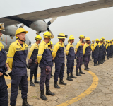 Nuevo contingente de bomberos venezolanos se suma a la lucha contra incendios
