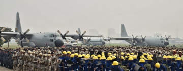 Se refuerza capacidad operativa contraincendios con aeronaves y personal militar de las FFAA