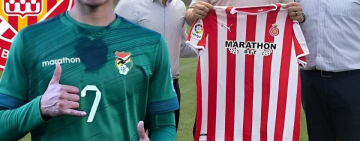 Miguel Terceros, delantero de la Selección Boliviana en la mira del Girona