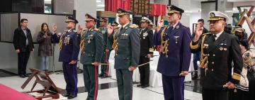 Capitán General de las FFAA posesiona a nuevo Alto Mando Militar
