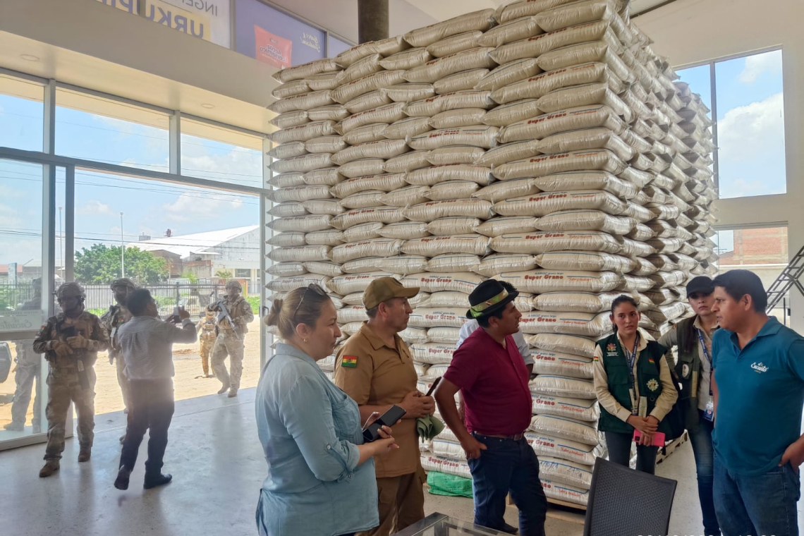 Gobierno realiza operativos de control de alimentos en Santa Cruz