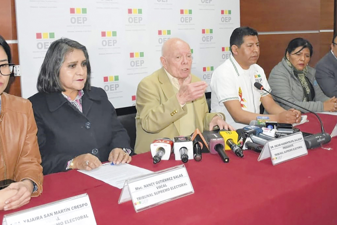 El TSE asumirá acciones para seguir con las judiciales, pero alerta riesgos para futuras elecciones