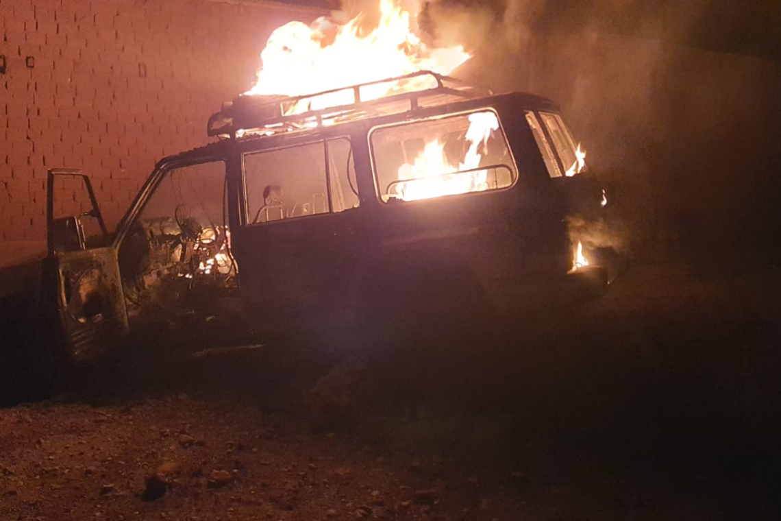 Antisociales emboscan a Grupo de Tarea en inmediaciones de Guaqui