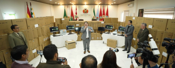 Adquieren 284 equipos de computación y optimizar la atención al público litigante