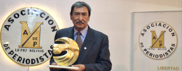 Pedro Glasinovic es galardonado con el Premio Nacional de Periodismo 2024.