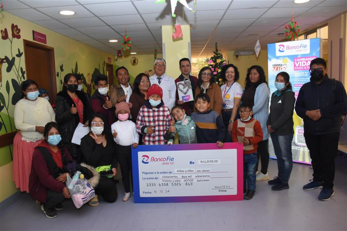 “Caminando por la Vida” recauda Bs 1,773.173 para niñez con cáncer