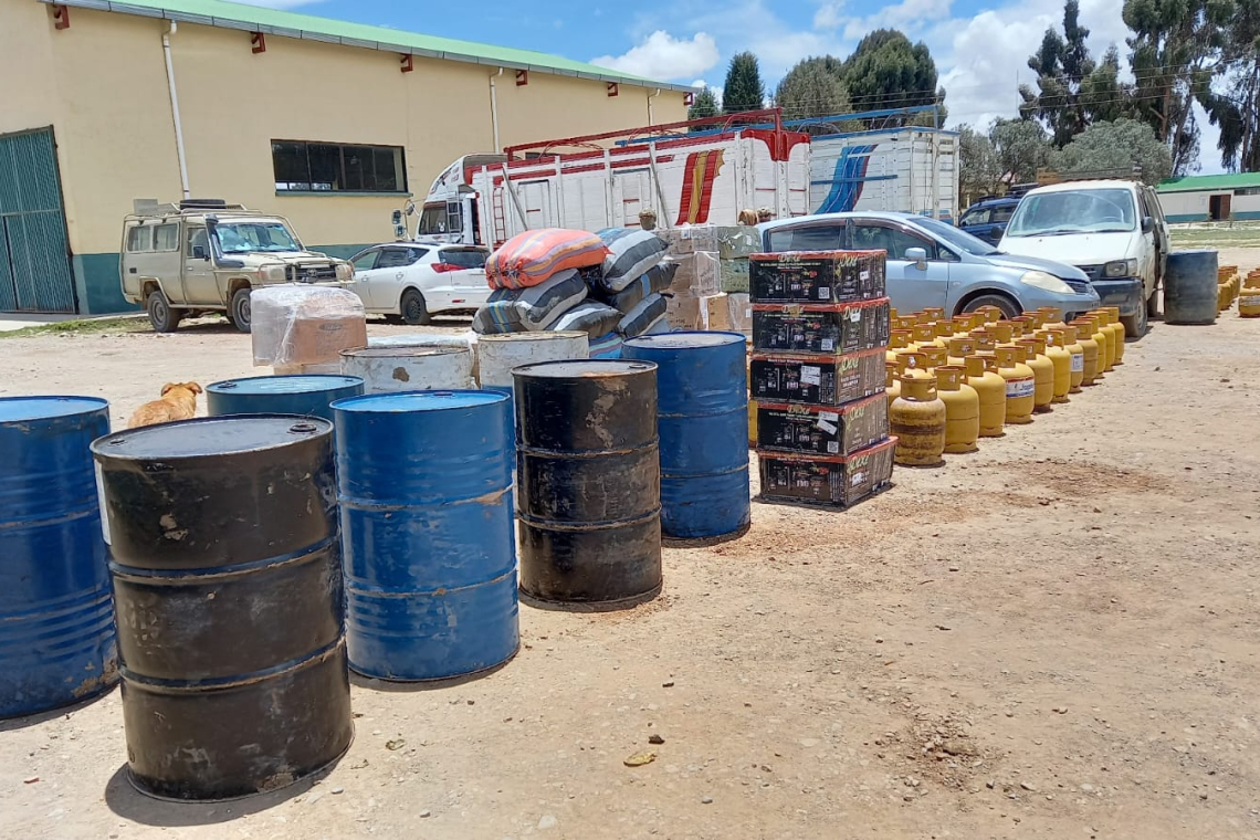 CEO incauta 70 garrafas, 26.600 litros de diésel y gasolina por valor de Bs1.2 MM