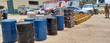 CEO incauta 70 garrafas, 26.600 litros de diésel y gasolina por valor de Bs1.2 MM