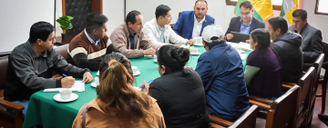 Policía retorna al trópico de Cochabamba previo acto de desagravio