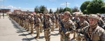 La ofensiva contra el contrabando se vigoriza con contingente de 400 militares