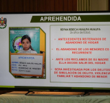 Fiscalía pide cárcel para mujer que abandonó a sus hijos y fue hallada en un alojamiento